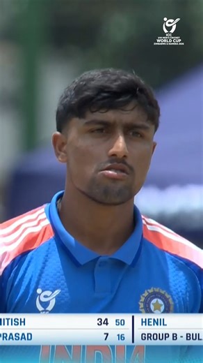 A five-star performance ⭐ Henil Patel ran through USA with a fiery five-wicket haul in the #U19WorldCup 🔥 Don't miss the aramco POTM Highlights 🎥 | ICC Cricket World Cup