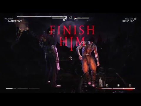 How to Perform the Leatherface Pit Stage Fatality in MKX (See Description)