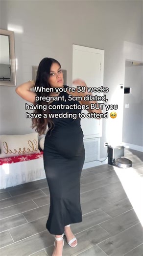 16K views · 1K reactions | VERYY slow labor, contractions every 30 mins, was at 4cm dilated last Tuesday, been at 5cm dilated since last Thursday, can’t have C-section until I’m 6+ cm dilated ￼so to the wedding we go. ￼☺️懶✨ #pregnantbelly #pregnancyjourney #pregnantmama #38weekspregnant #motherhoodwithjen #motherhood #pregnantlife #motherhoodjourney #pregnancyjourney #pregnancylife #laboranddelivery | Motherhood With Jen | Facebook