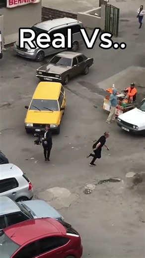 Real vs ai part 2 #shorts #parkour