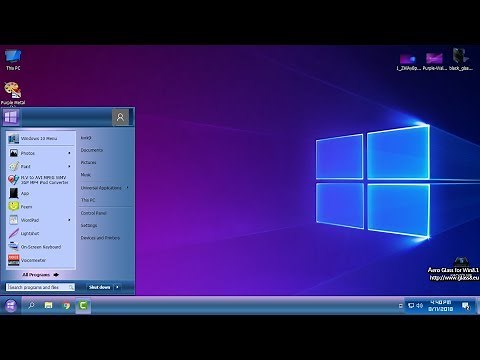 Purple Windows 10 theme|WindowBlinds custom theme