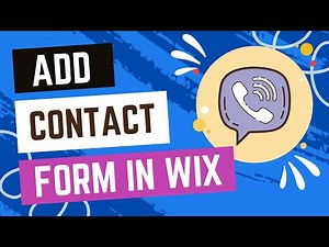 How to Add a Contact Form to Your Wix Website