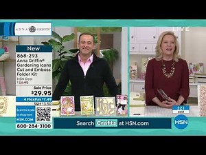 Anna Griffin Gardening Icons Cut and Emboss Folder Kit