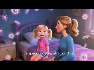 The Secret World of Tiny Germs, Understanding Germs the Fun Way kids badtime stories