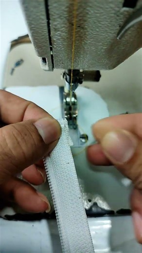 making a zipper lock #sewing