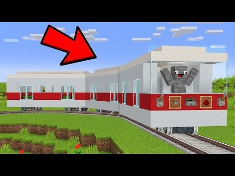 Ich Baue ein Zug für YouTuber der funktioniert in Minecraft