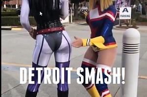 14K views · 497 reactions | The booty slap heard around the world! Midnight: Feistyvee | All-Might: Khainsaw | Khainsaw | Facebook