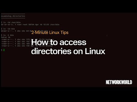 How to access directories in Linux