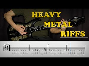 Top 15 Heavy Metal Guitar Riffs