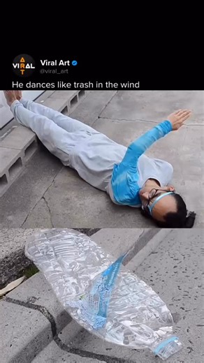 Shoji Yamasaki is a performance artist behind the ongoing project Littered Mvmnts. He studies trash caught in the wind — plastic bags, wrappers, discarded debris — and translates their erratic movement into precise, choreographed performances. The work carries a quiet message beneath the motion. By embodying litter instead of looking away from it, Yamasaki highlights how deeply normalized trash has become in public space. His Instagram bio states: “Closing this account once people stop littering