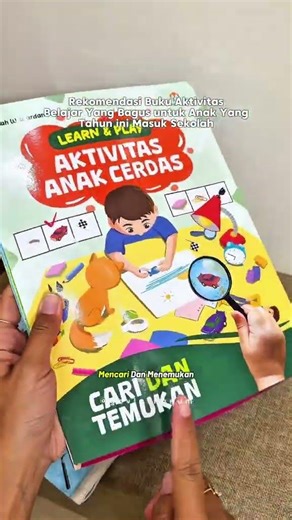 Bikin Si Kecil makin cerdas & kreatif! Dengan Learn & Play 10 buku aktivitas full color.