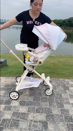 Lightweight and Comfortable Baby Stroller for Easy Travel and All-Day Comfort#shorts #momlife