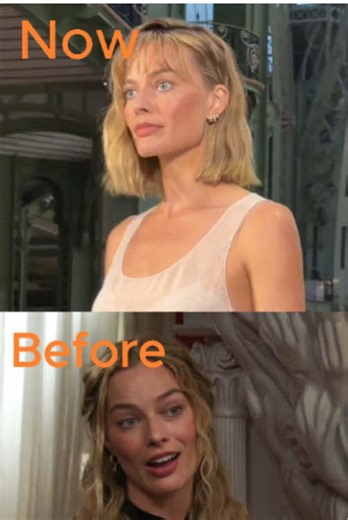 Did you notice that Margot Robbie cut off her signature long hair at Paris Fashion Week.#fyp #usa #celebrity #margotrobbie