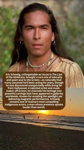 Eric Schweig The Warrior With a Hidden Fire #hollywoodbuzz #facts # #vintage #western