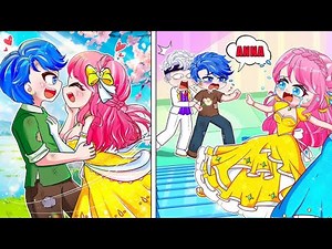 Alex's Love Triangle - Anna x Lisa x Wednesday Story | Gacha Life RainbowToon Studio