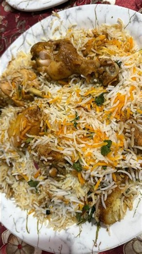 Royal Hyderabadi Chicken Biryani 🍗🍚 | #homemadefood #foodlovers #streetfood #biryani