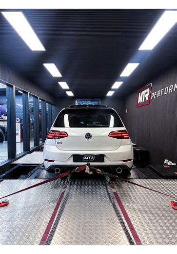 7.5 GTI Perf. OPF stock exhaust… soon more sound📢 #VWGOLF #GTI #PERFORMANCE #DYNO #TUNING