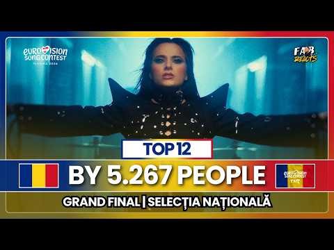 Top 12 by 5.267 PEOPLE - Selecția Națională 2026: Grand Final | ROMANIA 🇷🇴 ESC 2026 🎶😍 #esc2026