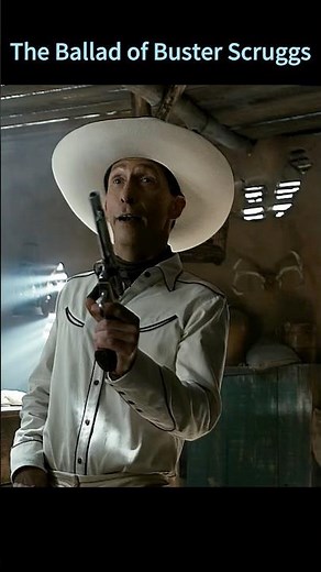 Buster’s Saloon Shootout & Ride to Town | The Ballad of Buster Scruggs