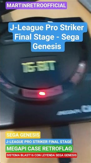 J-League Pro Striker Final Stage - Sega Genesis