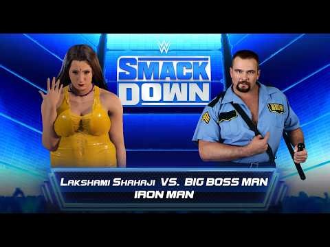 LIVE WWE | Lakshmi Shahaji vs BIG BOSS MAN Iron Match #shorts #gamingshorts