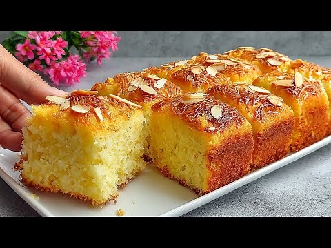 The softest and most delicious cake in 5 minutes! Super easy and melts in your mouth
