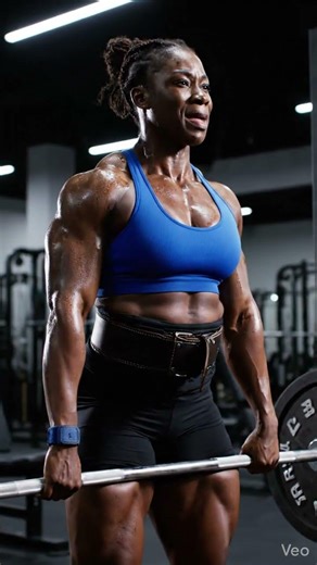 💪 Female Bodybuilder Lifting Heavy GymMotivation#WorkoutInspiration #StrengthTraining#MuscularWomen