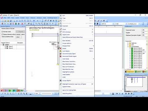 Easy option/variant creation and selection using Zuken E3.series