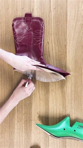 Did you know that you can make your own Cowboy Boots from home?!