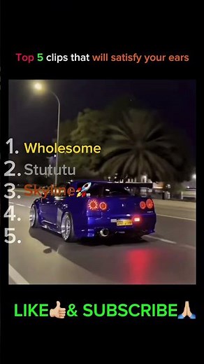 Top 5 Car Sounds That’ll Satisfy Your Ears | Pure Engine ASMR 🔥 #loudandclearcaraudio #cartok