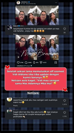 Vidi Aldiano terlihat semakin sehat 😍😍😍