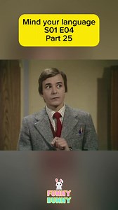56K views · 827 reactions | Mind your language | S01 E04 - Part 25 #funny #funnyvideos #funnyvideosdaily #comedyvideo #comedy #memesfunny #memes #meme #mindyourlanguage #reelsfbシ #reels #reelsfypシ゚ #reelsvideo #reelsfb #reelsviralシ #sitcom #funnymemes #learnenglish #englishlearning #englishlanguage #england | Funny Bunny | Facebook