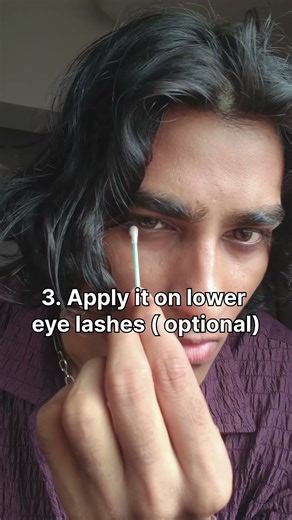 How to apply bimatoprost ok eyelashes #looksmaxxing #eyelashes