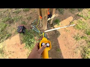 Winch driven Single axis Solar Tracker for windy locations