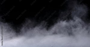 Realistic dry ice smoke clouds fog overlay perfect for compositing into your shots. Simply drop it in and change its blending mode to screen or add. Stock Video