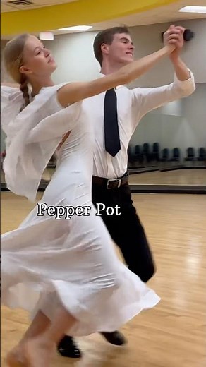 Learn this Quickstep routine!Full video on our YouTube ❤️ #dance#dancevideo#dancecover#quickstep