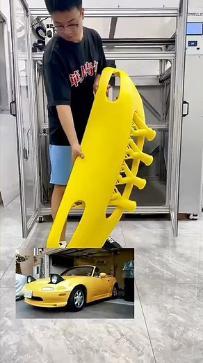 Could 3D printing be the future of car restoration?Model: Mazda MX-5 MiataPrinter: Dowell3D printer