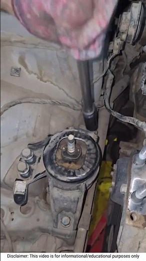 Engine Mounting Replacement Guide 🔧 #automotive #mechanic #DIY #usa