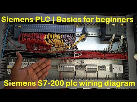 Siemens PLC | Basics for begineer | Electrical & Automation | DCS Siemens S7-200 plc wiring diagram