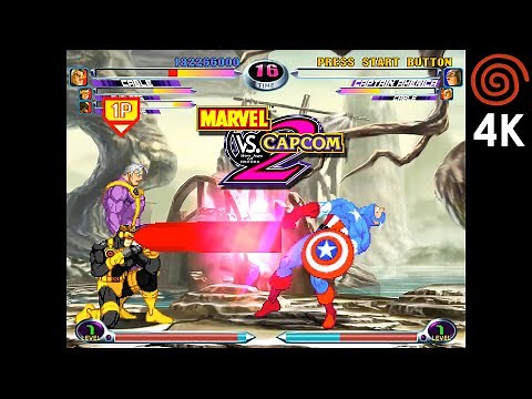 Marvel vs. Capcom 2 (4K / 2160p / 60fps) | Redream Emulator (Premium) on PC | Sega Dreamcast