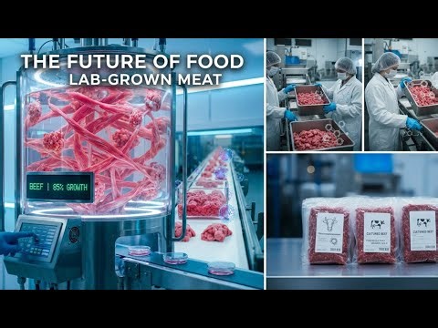 Inside the Lab Meat Factory | Cow Cells to Edible Beef