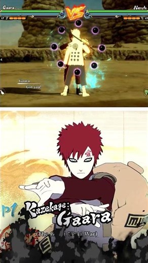 GAARA ALL ULTIMATE JUTSU IN NARUTO STORM CONNECTION #naruto #shortvideo #uzamakinaruto#shorts