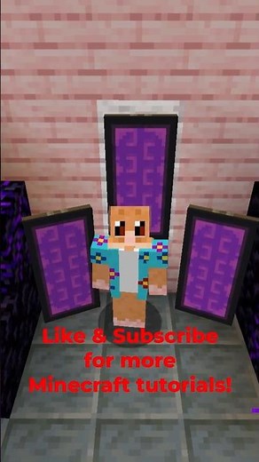 How to Make a Nether Portal Banner in Minecraft! | Part 5
