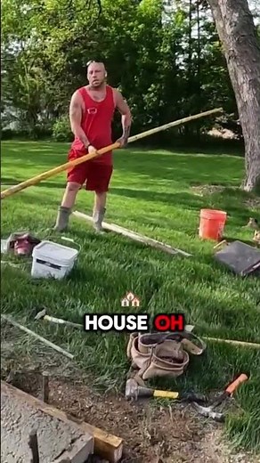 Darryl’s master Disaster #trending #tips #victoryoutdoorservices #work #concretetalk #viralvideo