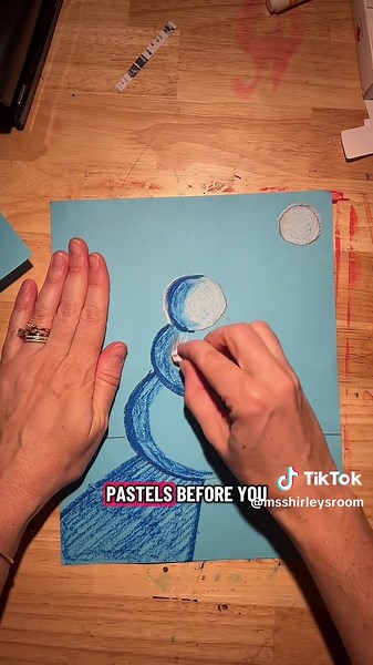 Snowman #winterart | art