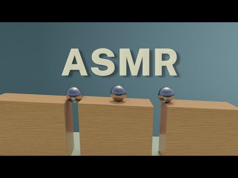 Relaxing Kinetic ASMR Loop | Soothing 3D Animation in 4K