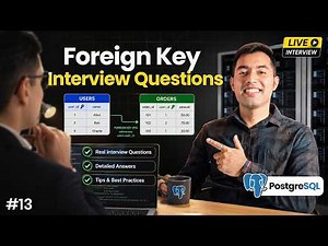 PostgreSQL Foreign Key Interview Questions Solved Practically
