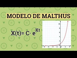 🔺MODELO DE MALTHUS 🔺 - EXPLICACIÓN SOBRE DINÁMICA DE POBLACIONES