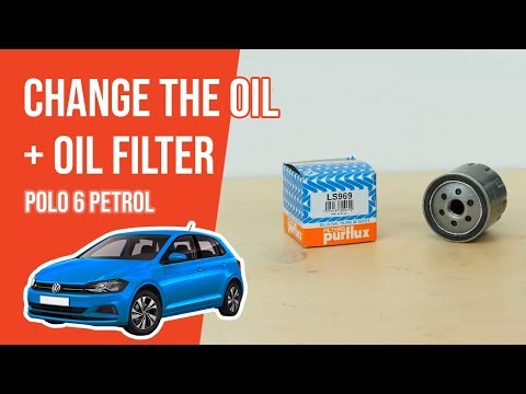 Change the oil and the oil filter Polo mk6 1.0 TSI 🛢