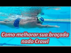 Como melhorar sua braçada de Crawl - Apoio do braço